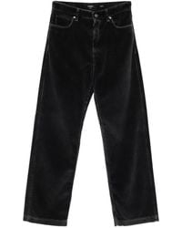 Fendi - Corduroy Straight-Leg Trousers - Lyst