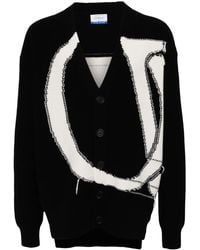 Off-White c/o Virgil Abloh - Wool Cardigan - Lyst
