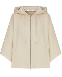 Max Mara - Technical Cotton Jersey Boxy Sweater - Lyst