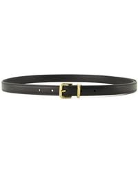 Miu Miu - Thin Leather Belt - Lyst