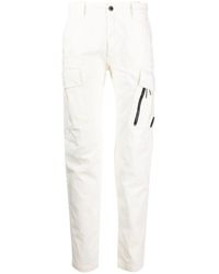 C.P. Company - Straight-Leg Cotton Cargo Trousers - Lyst