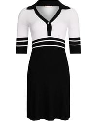 Liu Jo - Vestido corto a rayas - Lyst
