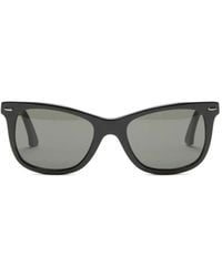 Acne Studios - Logo-Detail Square-Frame Sunglasses - Lyst