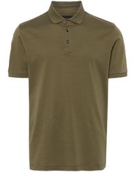 BOSS - Plain Cotton Polo Shirt - Lyst