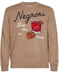 MC2 Saint Barth - Intarsia-Knit Embroidered Sweater - Lyst