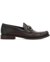 Ferragamo - Gancini-Embellished Loafers - Lyst