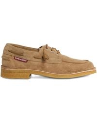 DSquared² - Calf Leather Boat Shoes - Lyst