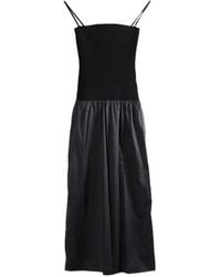 Amomento - Gathered-Skirt Spaghetti-Strap Dress - Lyst