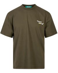 Barrow - Keep Going Bear-Print T-Shirt - Lyst