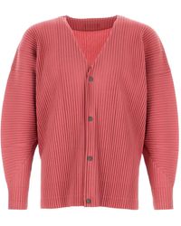 Homme Plissé Issey Miyake - Monthly Color April Cardigan - Lyst