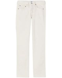 RE/DONE - The Anderson Mid-Rise Straight-Leg Jeans - Lyst
