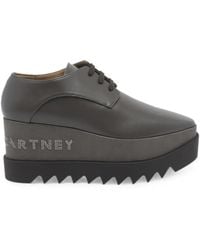 Stella McCartney - Elyse Platform Lace-Up Derby Shoes - Lyst
