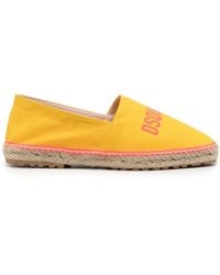 DSquared² - Espadrilles À Logo Imprimé - Lyst