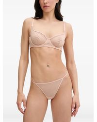 Guess - Isa Balconette-Bh Met Mesh - Lyst
