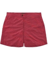 Slowear - Button-Fastening Swim Shorts - Lyst