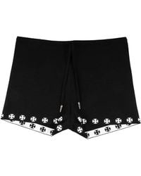 Chrome Hearts - Boyshorts Cross-Print Drawstring Shorts - Lyst