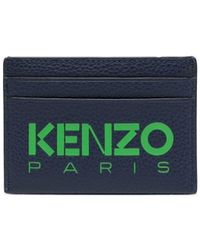 KENZO - Portacarte con stampa in pelle - Lyst
