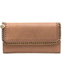 Stella McCartney - Falabella Portemonnaie Mit Kettendetail - Lyst
