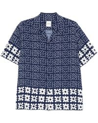 Sandro - Overhemd Met Bloemenprint - Lyst