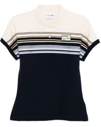 Lacoste - Gestreiftes Poloshirt - Lyst