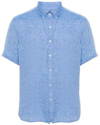 Michael Kors - Short-sleeve Linen Shirt - Lyst