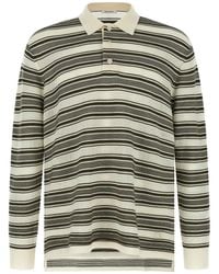 Wales Bonner - Samuel Striped Polo Shirt - Lyst