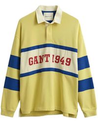 GANT - Heavy Rugger Polo Shirt - Lyst