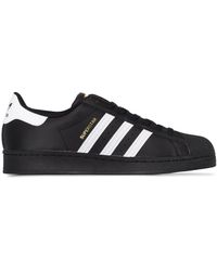 adidas - Superstar "black/white" Low-top Sneakers - Lyst
