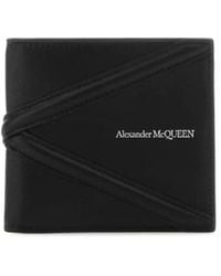 McQueen - Gurtbifold Wallet - Lyst