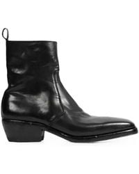 Premiata - Soldatino Leather Ankle Boots - Lyst