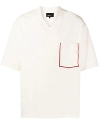 3.1 Phillip Lim - Contrast-Trim T-Shirt - Lyst