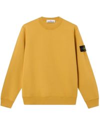 Stone Island - Pullover Mit Kompass-Patch - Lyst