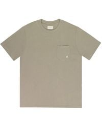 Aimé Leon Dore - T-Shirt Stadium "Tan" Con Stemma Ricamata - Lyst