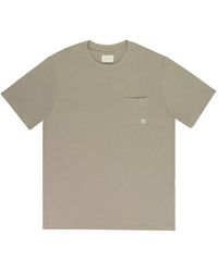 Aimé Leon Dore - Stadium Crest-Embroidered "Tan" T-Shirt - Lyst