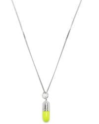 True Rocks - Mini Pill Pendant Necklace - Lyst