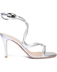 Gianvito Rossi - Jungle Mamba Twisted Strap Sandals - Lyst