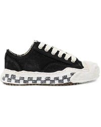 Maison Mihara Yasuhiro - "Hank" Og Graffiti Check Sole Low-Top Sneakers - Lyst