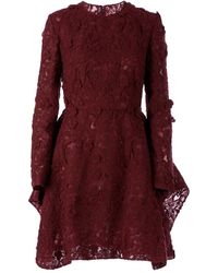 Giambattista Valli - Lace embroidery dress - Lyst