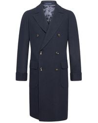 Franzese Collection - Double-Breasted Coat - Lyst