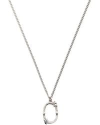 Emanuele Bicocchi - Alphabet Pendant Necklace - Lyst