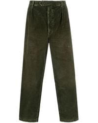 Polo Ralph Lauren - Logo-patch Corduroy Straight-leg Trousers - Lyst