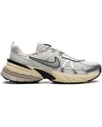 Nike - V2K Run Metallic Silver Sneakers - Lyst
