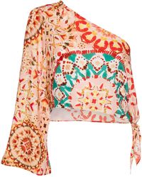 Ba&sh - Top Lucia Asimétrico - Lyst