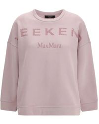 Weekend by Maxmara - Sweatshirt Lilac - Lyst