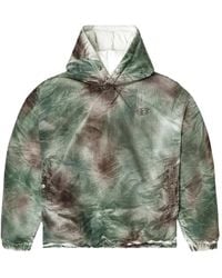 DIESEL - X Thug Club Tie-Dye Hooded Puffer Jacket - Lyst