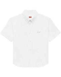 KENZO - Short-Sleeve Button-Down Shirt - Lyst