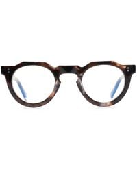 Lesca - Occhiali Pica Con Effetto Tartarugato - Lyst