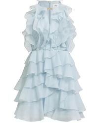 Aje. - Cleo Ruffled Tiered Mini Dress - Lyst