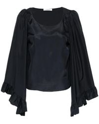 Dorothee Schumacher - Playful Volumes Ruffled Blouse - Lyst