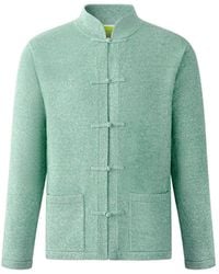 Shanghai Tang - Knotted Tang Cardigan - Lyst